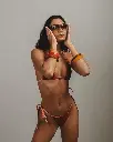 Nina Swim - Indie Bikini in Sunset Sorbet