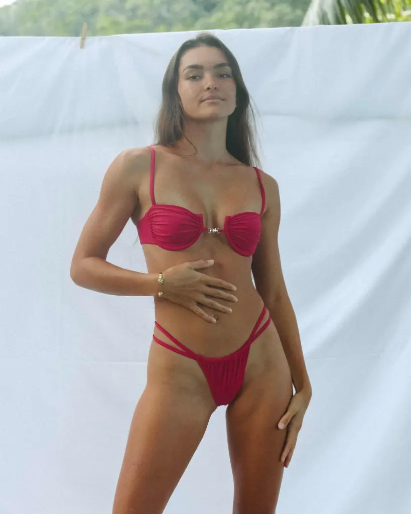 Rosie Bikini in Viva Magenta